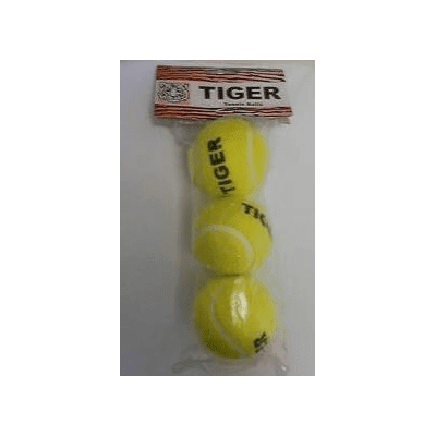 Tiger 6210672    ~ TIGER  TENNIS BALL YELLOW 3BAG New zealand nz vaughan