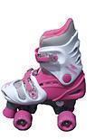 Tiger Skate MULTI-ITEM 44043      ~ ROLLER SKATES WHT/PNK New zealand nz vaughan